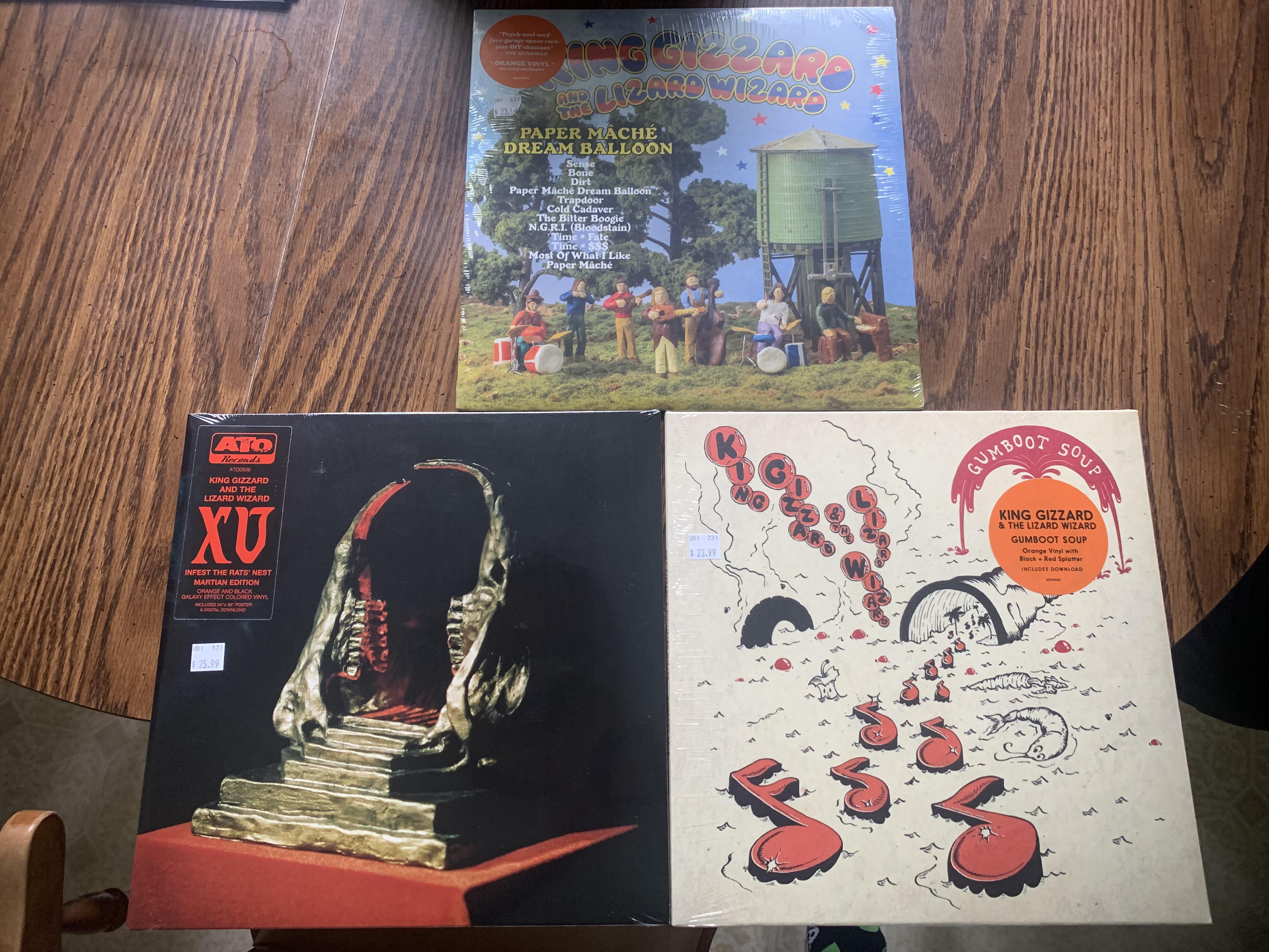 Picked these up from my local record store today (Jack's Music ...